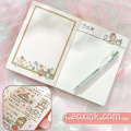 Kawaii cartone animato carino cancelleria scolastica notebook set regalo set